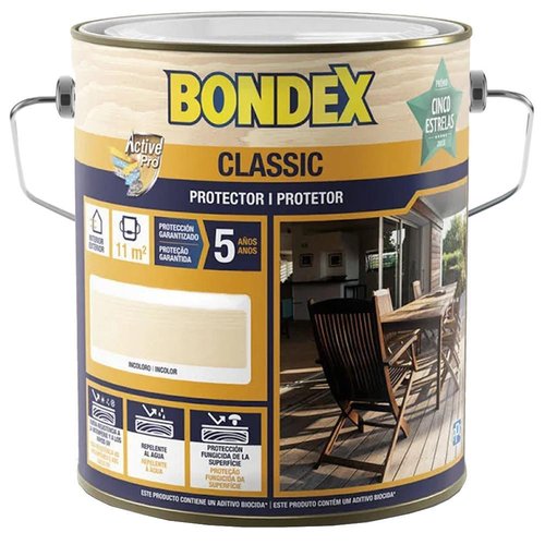 BONDEX CLASSIC SAT. 900 INCOLORO 2,5L.