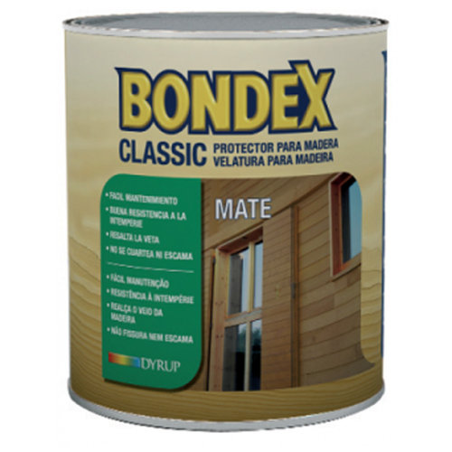 BONDEX CLASSIC MATE 900 INCOLORO 750ML.