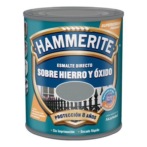HAMMERITE SATINADO 750 GRIS