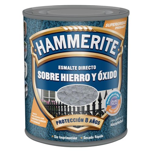 +++HAMMERITE MARTELE 5L GRIS PLATA