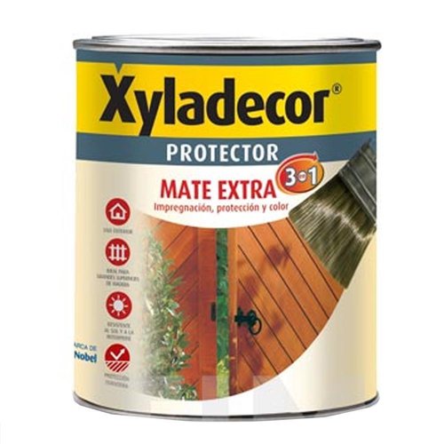 XYLADECOR PROT.MATE 3 EN 1 CAOBA 0,750L