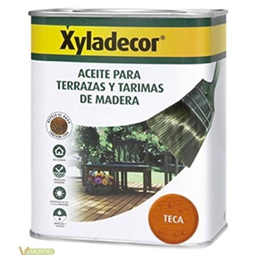 XYLADECOR ACEITE PROTEC.TERRAZ Y TARIMAS 750 TECA